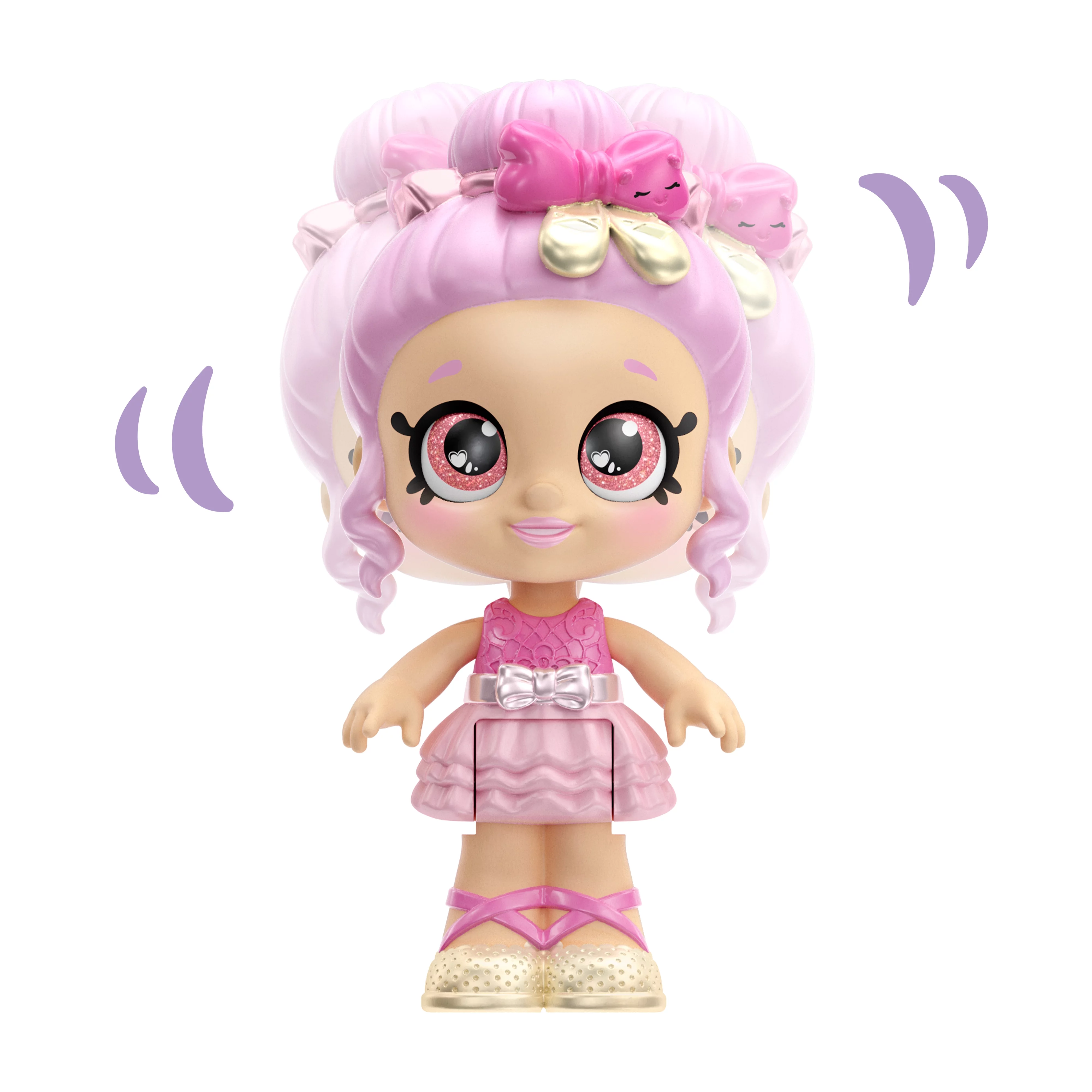 Kindi Kids Minis - Pirouetta - Posable Bobble Head Figure 1pc