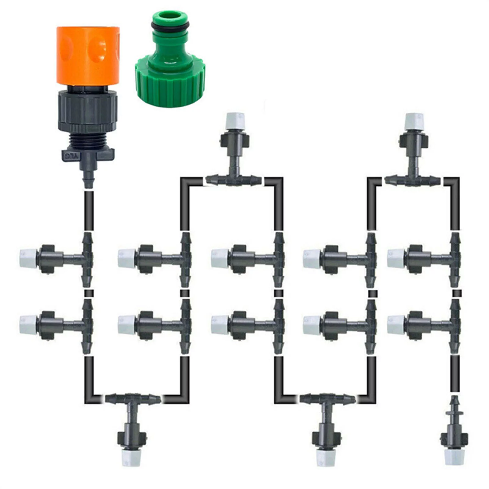 Drip Irrigation System,Kit Sprinkler Plant 33ft Drip Auatic Se Kit Ziem