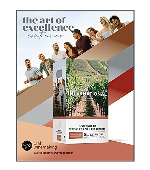 Wine Ingredient Kit - Cru International - Italian Pinot Grigio Style