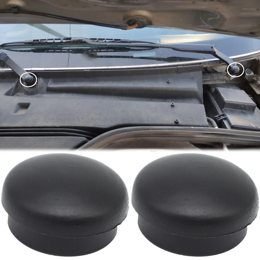 Car Front Wiper Blade Arm Nut Cap Screw Bolt Cover For VW Beetle 1999 - 2011 Bora A4 Jetta A5 A6 Caddy 2K Passat CC EOS