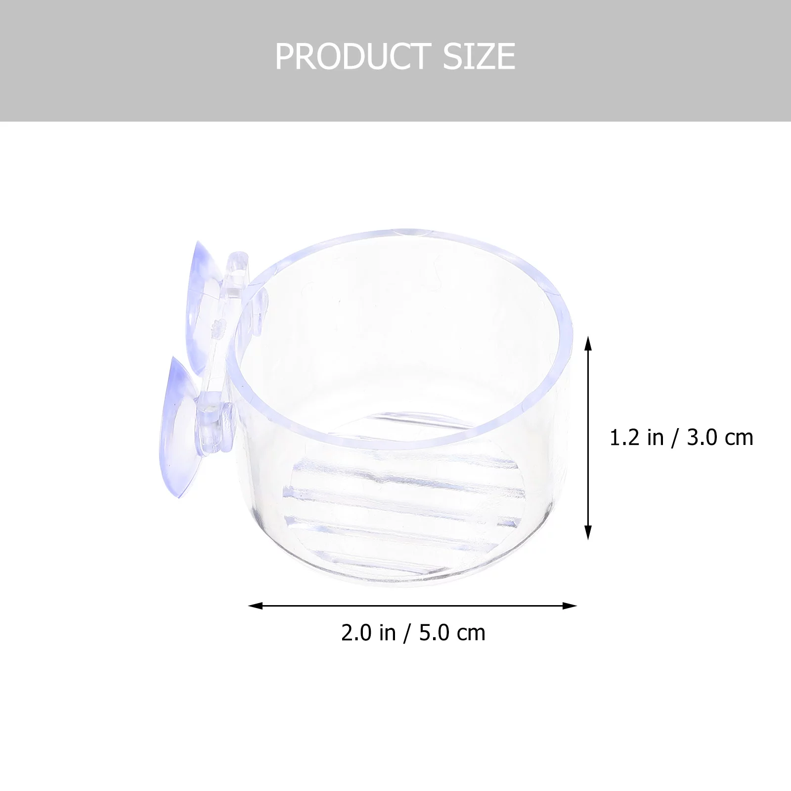 4Pcs Aquarium Plant Holder Red Worm Feeder Cup Aquarium Plant Cup Pot with Suction Cups