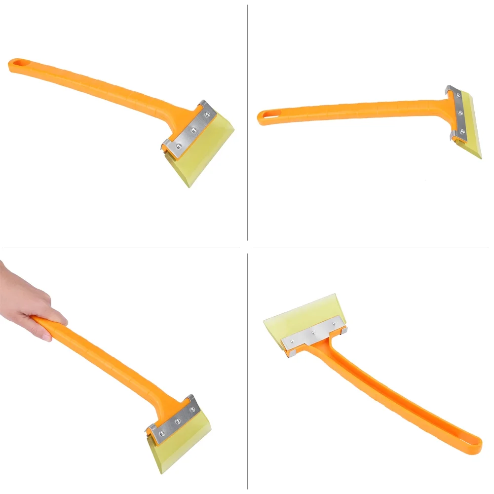 Ice Scraper, Portable Snow Shovel, Traceless Ice Scraper Removal Snow Brush for Car Windscreen Cleaning Tool