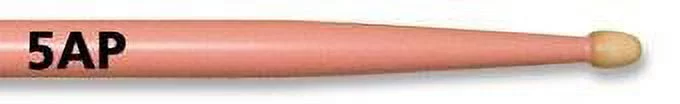 Vic Firth  American Classic 5A Wood Tip Drumsticks - Pink Finish