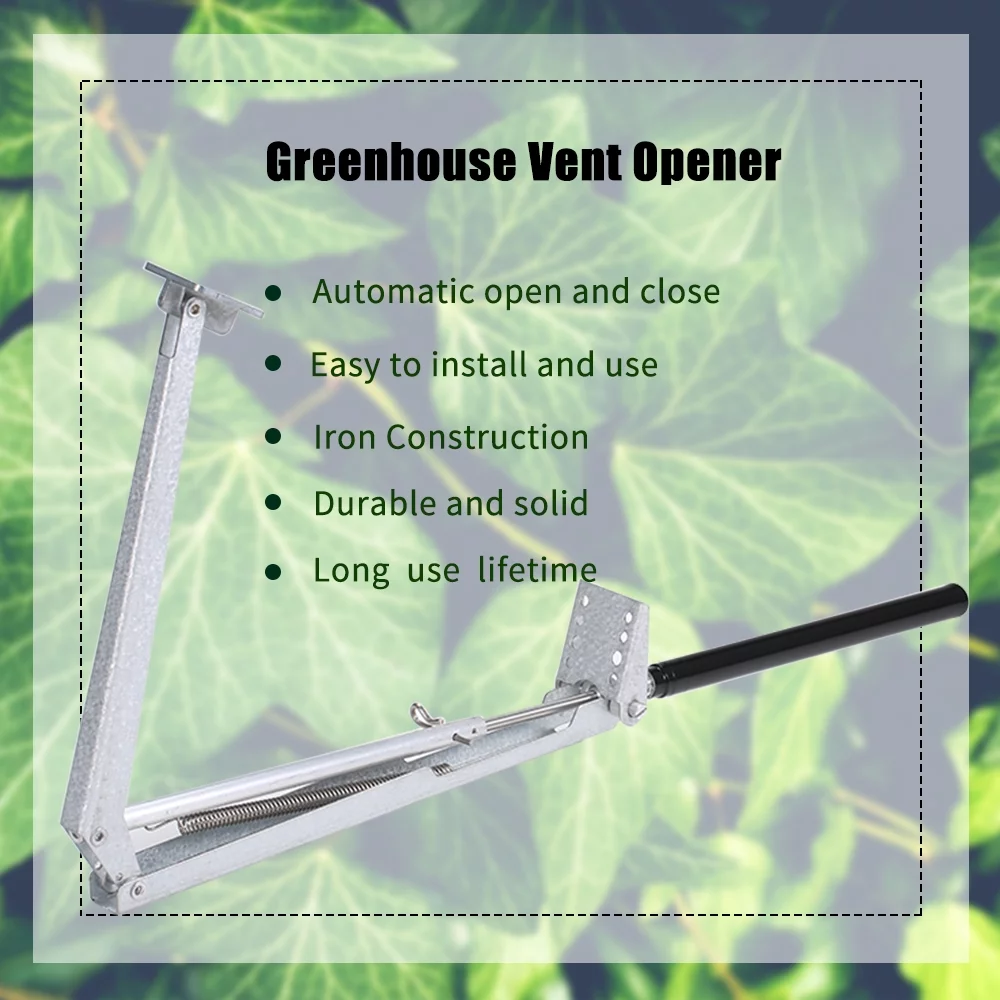 moobody Automatic Vent Opener Greenhouse Windows Opener Auto Vent Opener Temperature Sensitive Single Spring Vent Opener