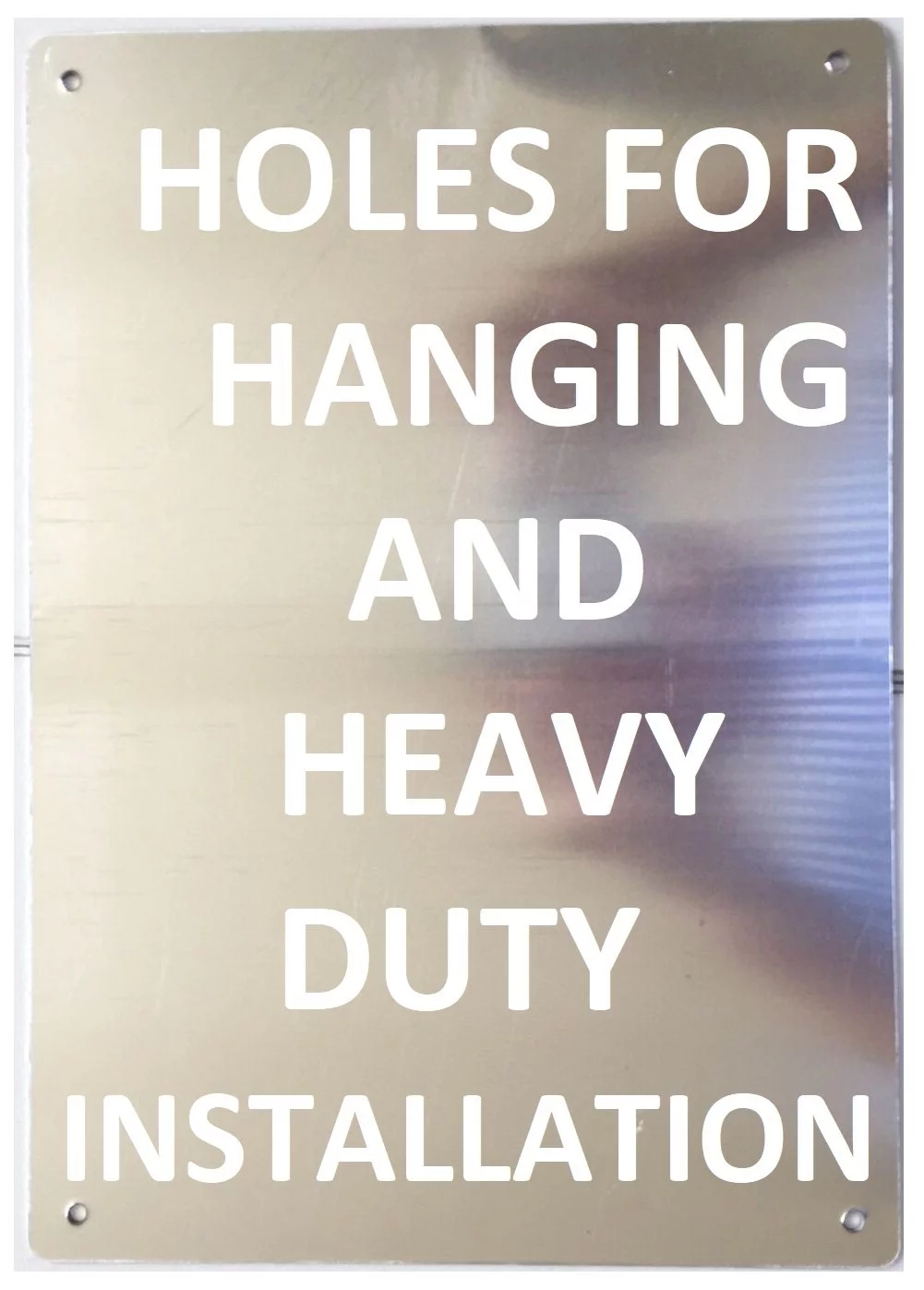 Combination Standpipe/Sprinkler System FIRE Department Connection Sign(Reflective !!!!!!! Red,Aluminum 7X10)