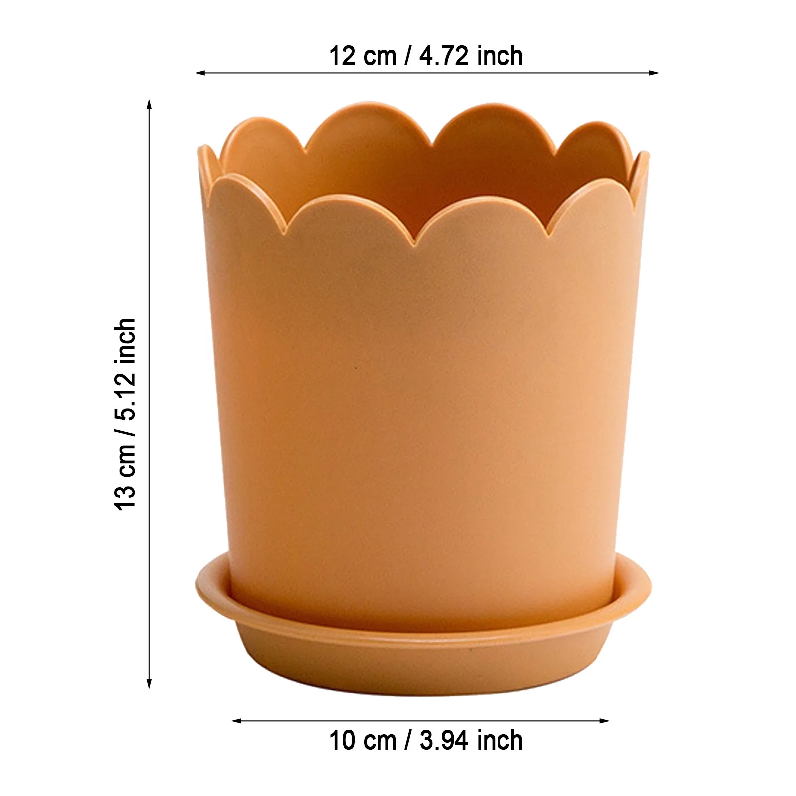 Thickened Planter In Style Resin Pot For Home Gardening Suitable For Balcony Roses And Greenery