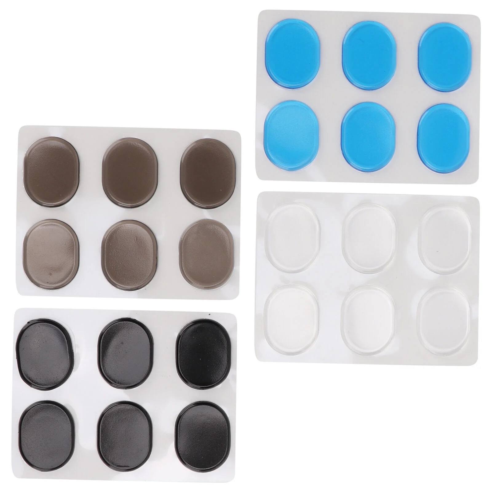4 Sets Drum Dampener Silicone Damping Control Pad Silencer Instrument ECA