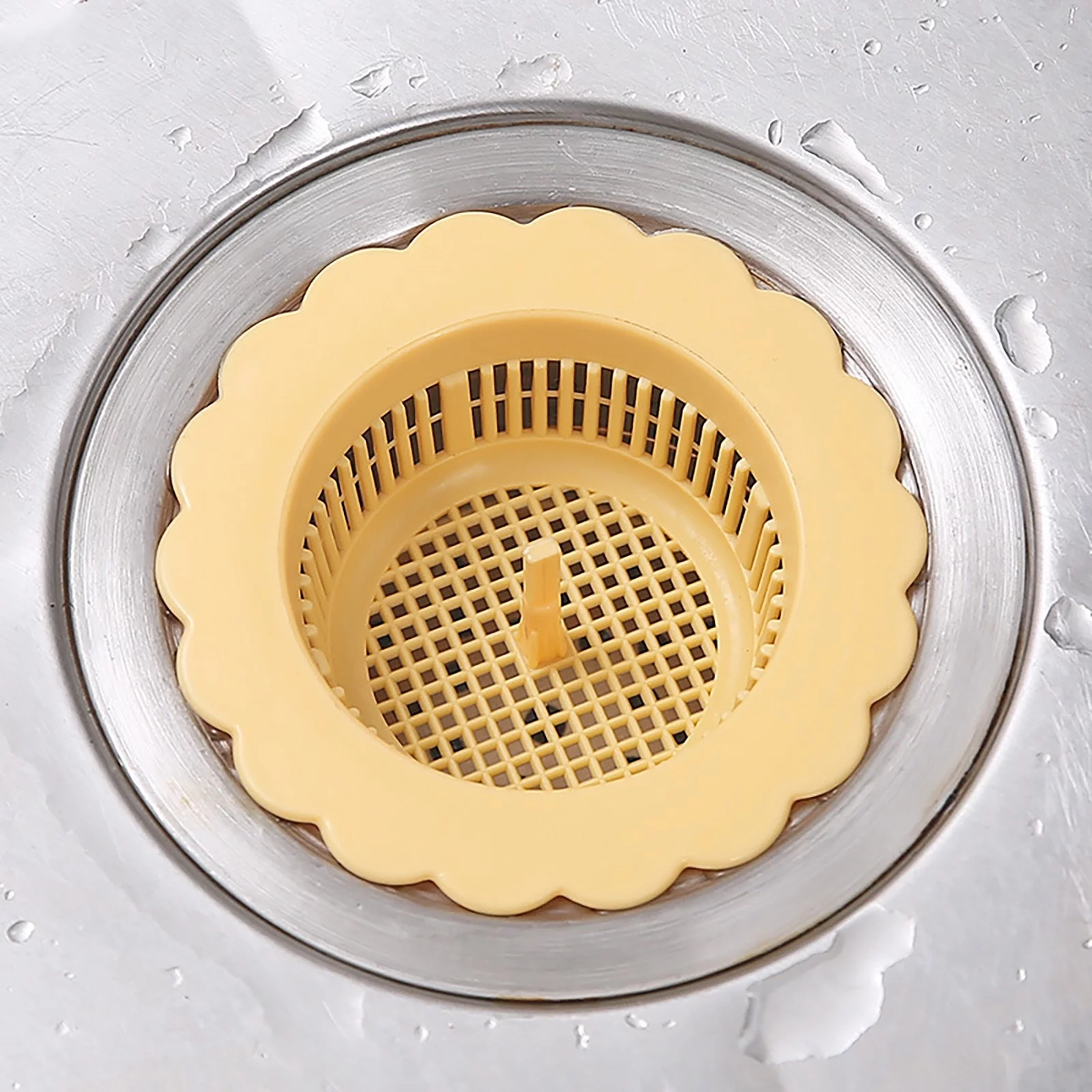 MVNSFEW Drains Sieve Kitchen Sink Strainer Spout Filter Basket, Sink Strainer Spout Filter