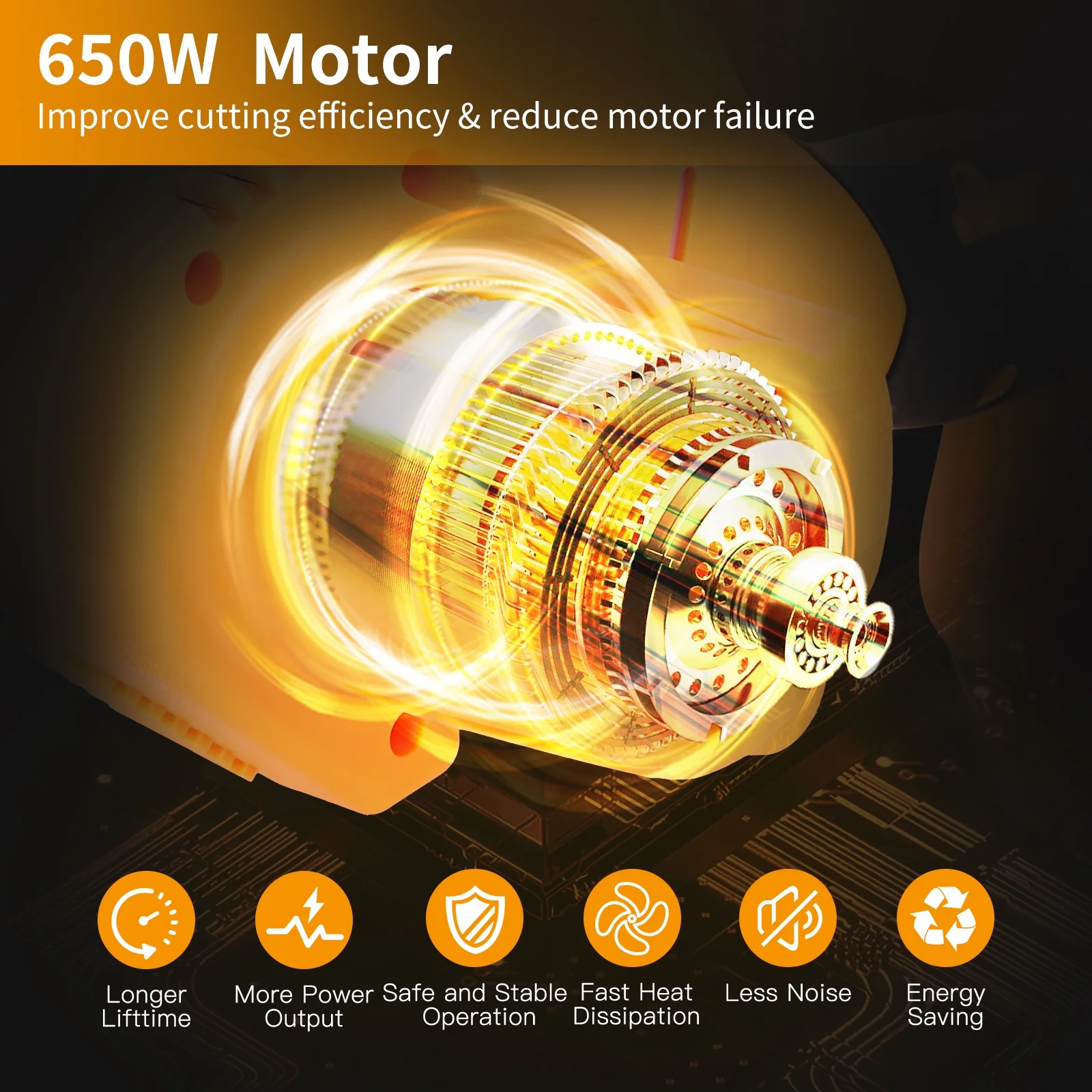 UNTIMATY 6 Inch Mini Chainsaw, Electric Cordless Chainsaw with 2 Batteries, Handheld Small Chain Saw for Tree Trimming Branch Wood Cutting