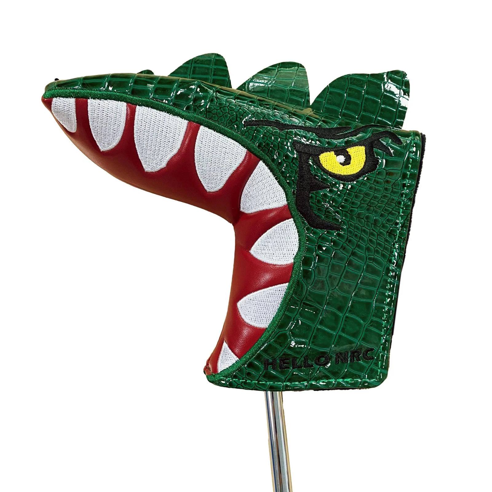 Golf Putter Covers Golf Club Cover Embroidered Fun, Creative & Unique Headcover Designs Waterproof Premium PU Leather Headcover Golfer Gift