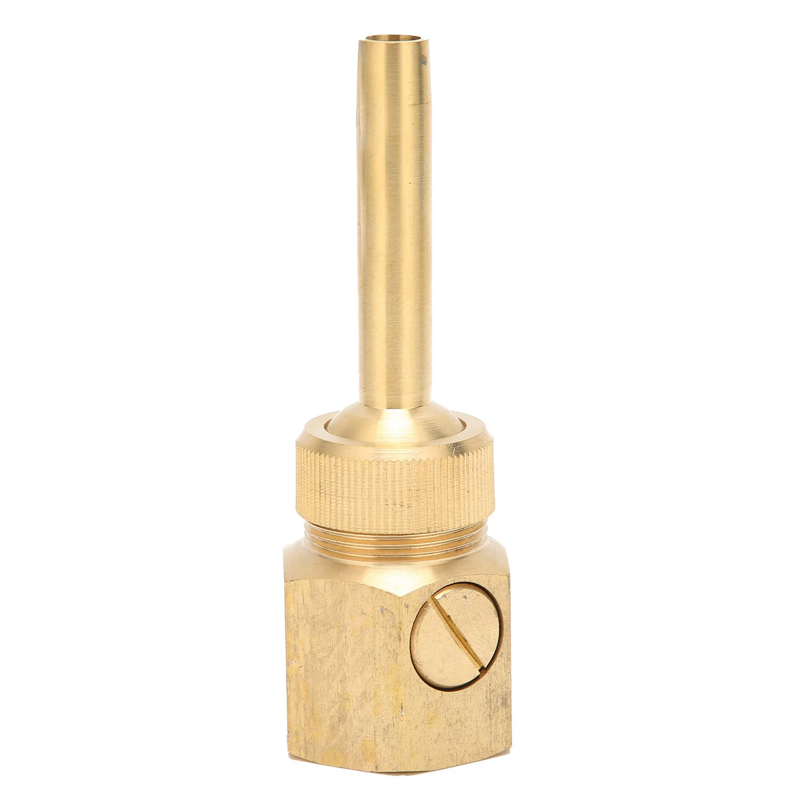 Verdant Touch Fountain Spray Nozzle Brass Adjustable Fountain Nozzle with Valve for Pond, Female Thread, 32mm, Landscape Sprinkler