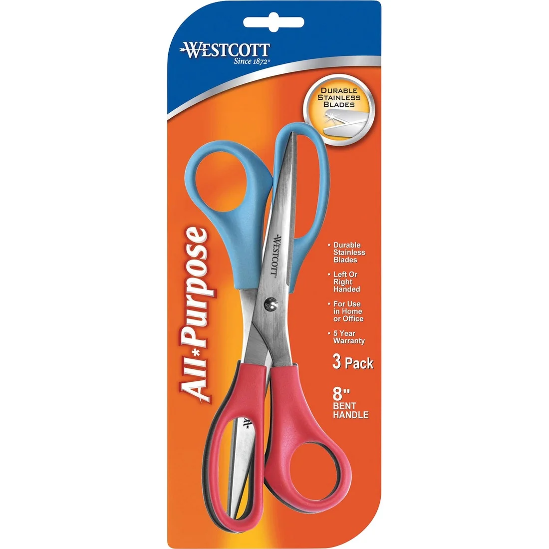 Westcott All Purpose Value Scissors, 8