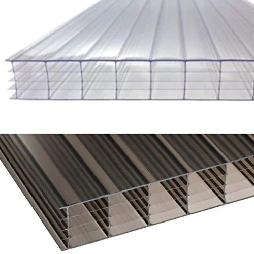 Pack Of 2 Panels 48'' X 24'' X 3/8 10 Polycarbonate Bronze Sheets/Cold-Flexible, Strong And Shatterproof - All-Weather Outdoor Garden And Greenhouse Covering/