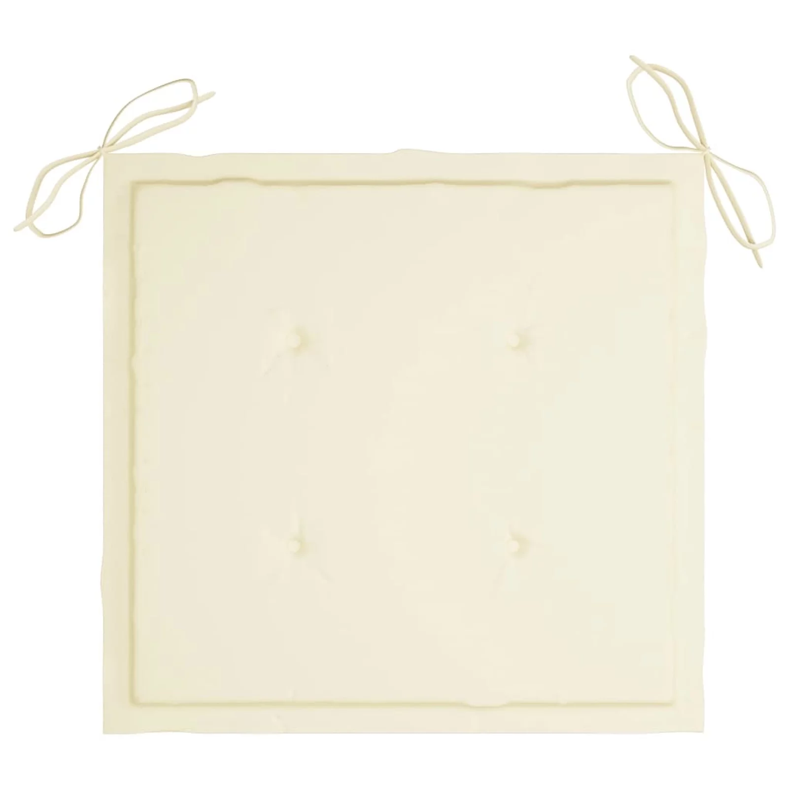 Walmeck Dining Chairs 2 pcs with Cushions Solid Teak Wood