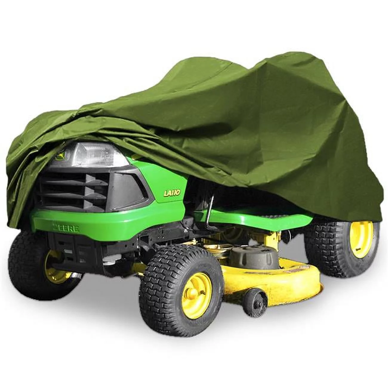 Kapsco Moto  54 in. Superior Riding Lawn Mower Tractor Cover for Decks, Green