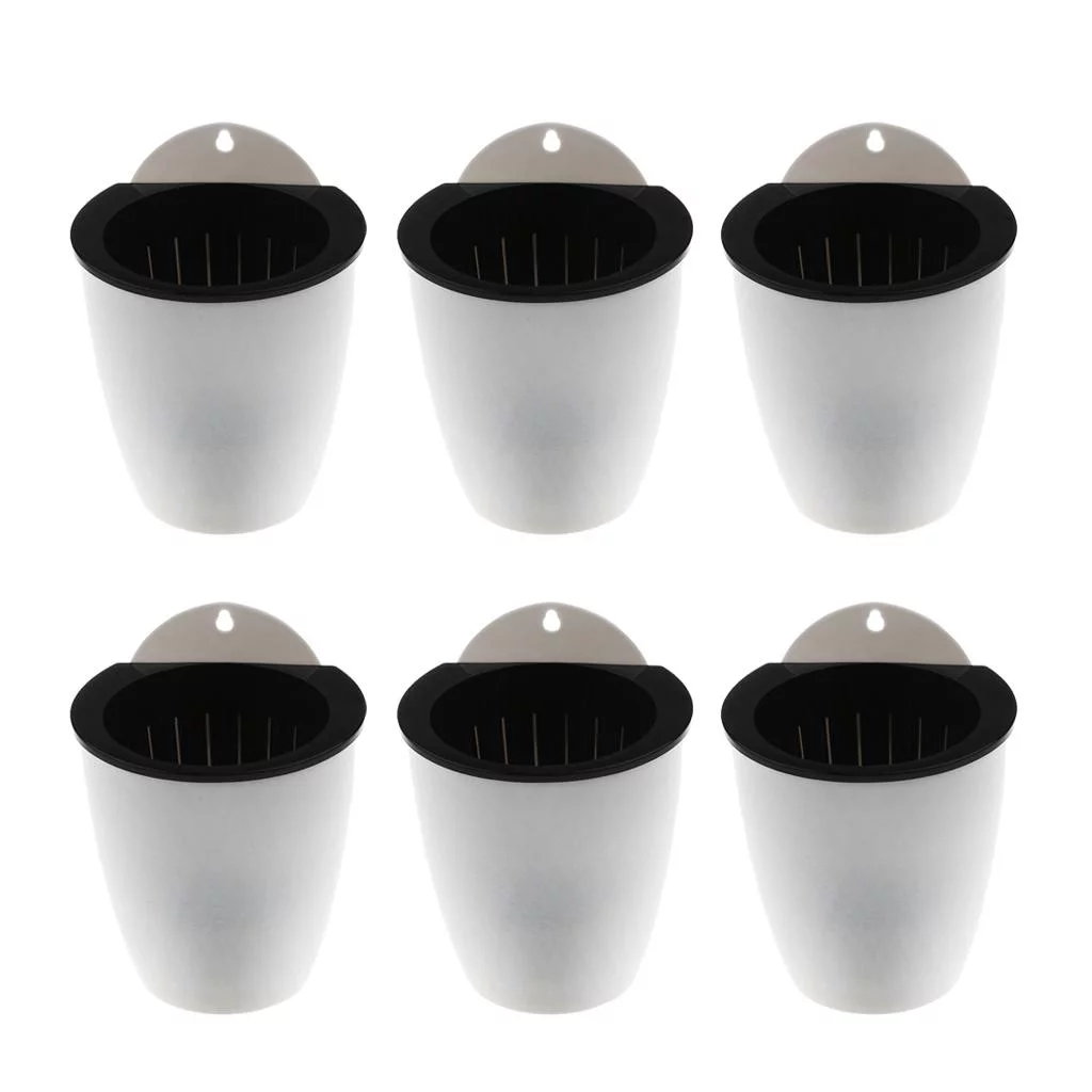 -watering Planters Wall Floating Flower Pots Home Garden Office