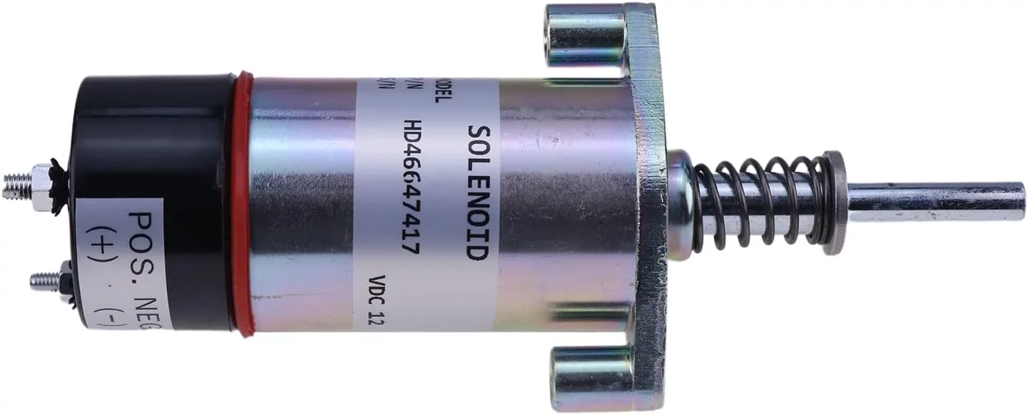 Fuel Shut Down Solenoid 8C-9986 125-5773 Compatible with Caterpillar CAT 3204 3304 3304B 3306 3306B Engine 12V