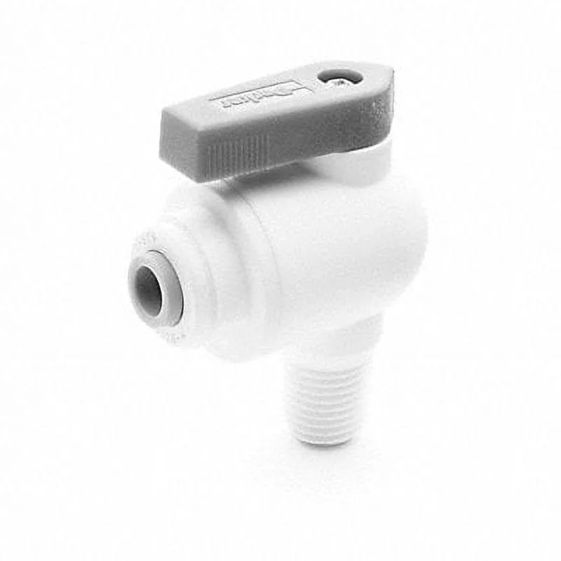 Parker Manual 2-Way Ball Valve,Push,Polypro LFPP6VME2