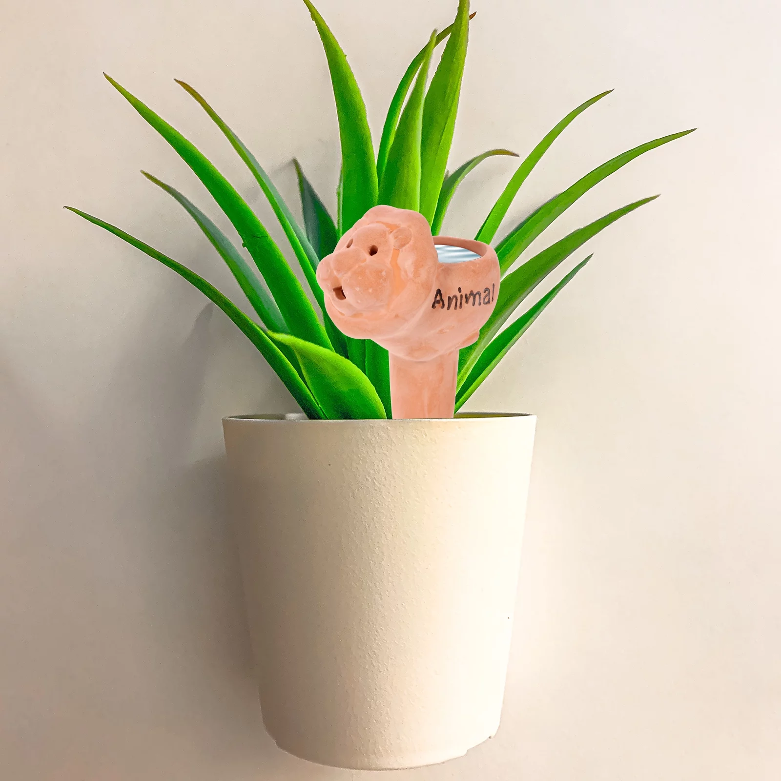 Guichaokj 2pcs Cartoon Self Watering Device Auto Drop Irrigation Water Seepage Device