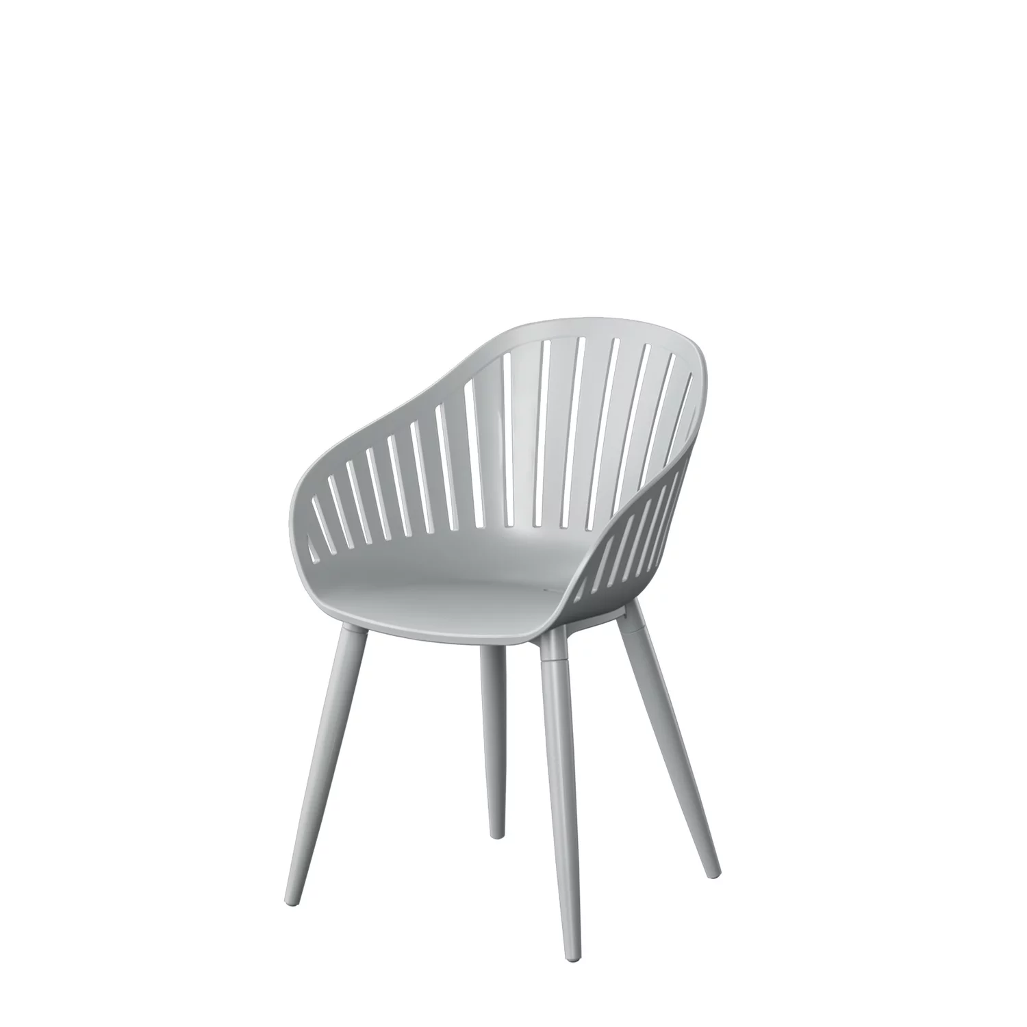 Amazonia 11 Piece Rectangular Patio Dining Set W/Grey Aluminium Chairs