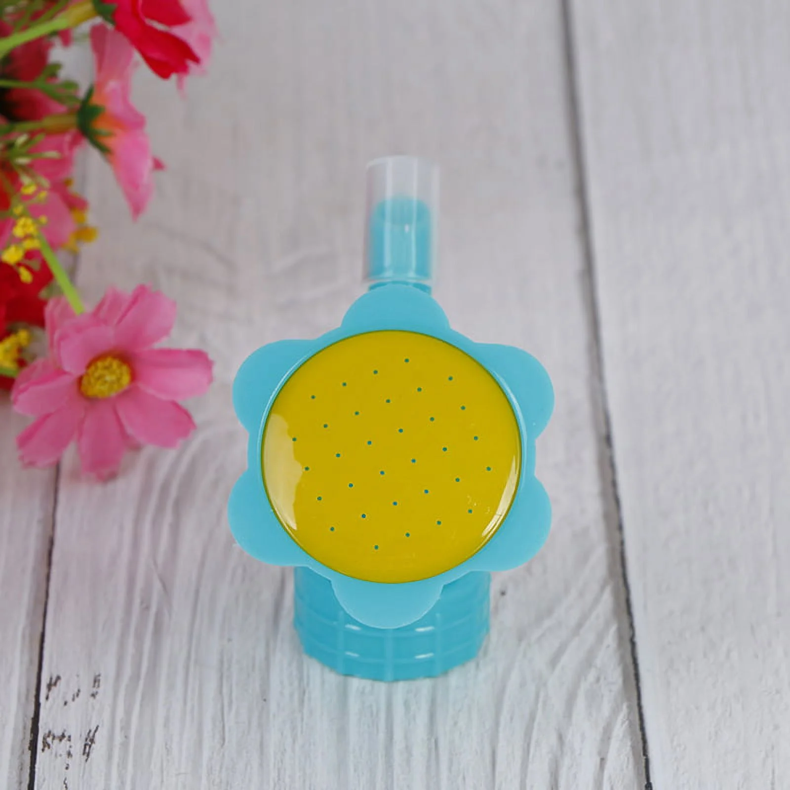 1PC 2In1 Plastic Nozzle For Flower Plant Waterers Bottle Watering Cans Sprinkler