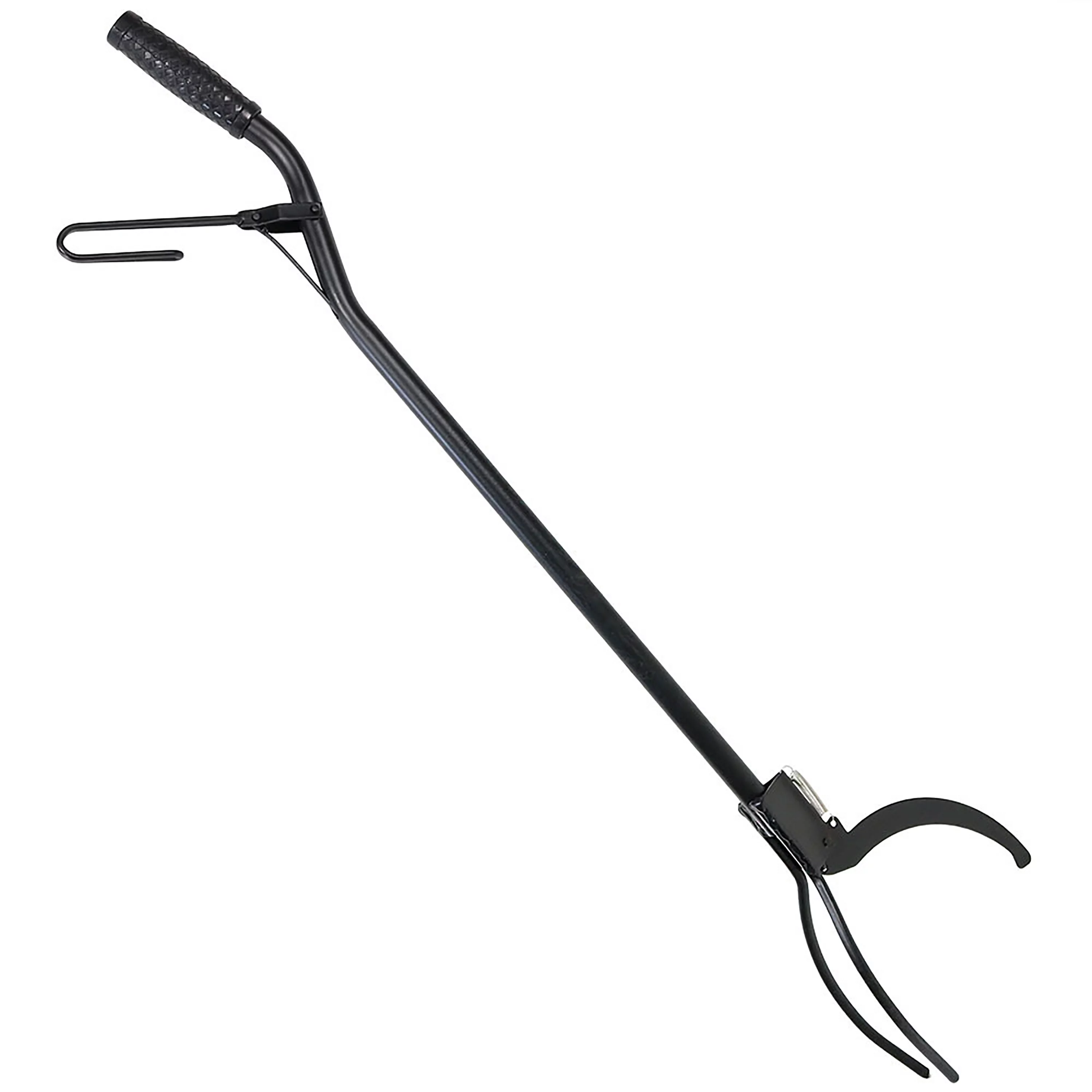 Sunnydaze Heavy-Duty Fire Pit Log Grabber with Spring-Lever Action - 36