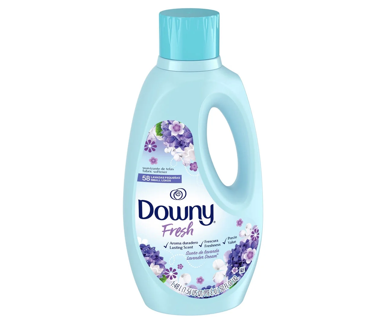 Downy Downy Fresh, Non-Concentrated Liquid Fabric Softener, Lavender Dream, 58 Loads, 50 oz