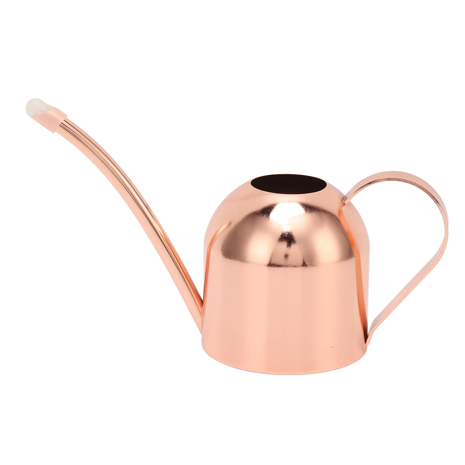 Fyearfly Watering Pot ，Watering Can for House Bonsai Garden Flower Outdoor Indoor Plants Long Spout Pot Stainless Steel Rose Gold