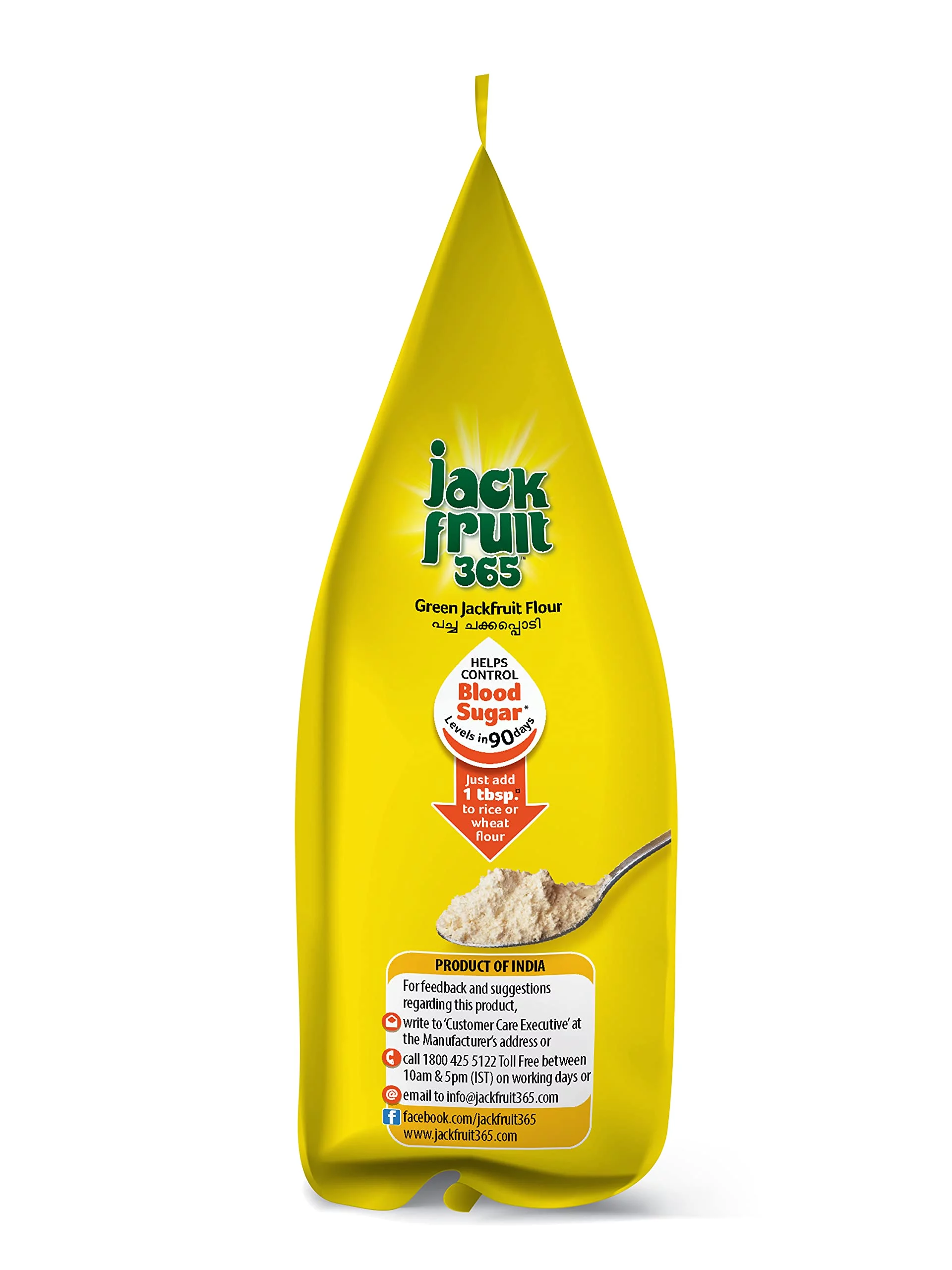 Jackfruit365 Green Jackfruit Flour-Helps Control Sugar- 400G