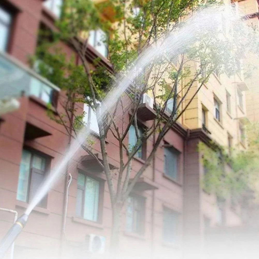 High-Pressure Car Wash Flushing Sprinkler Garden Hose Tap Water Booster Nozzle