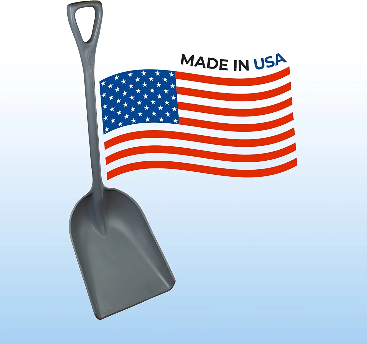 Remco Hygienic Shovel,42 1/2 in L,D Handle 69828