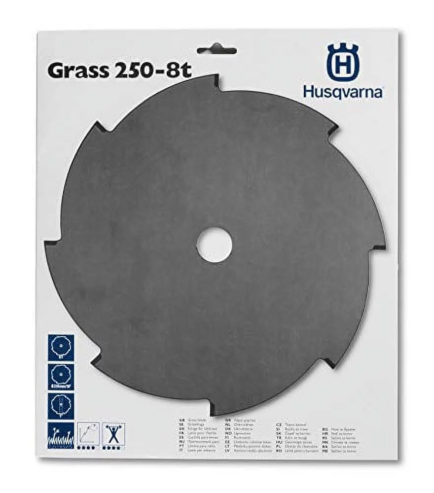 Husqvarna 596278201 Grass Blade 8-Tooth 250-8 (1