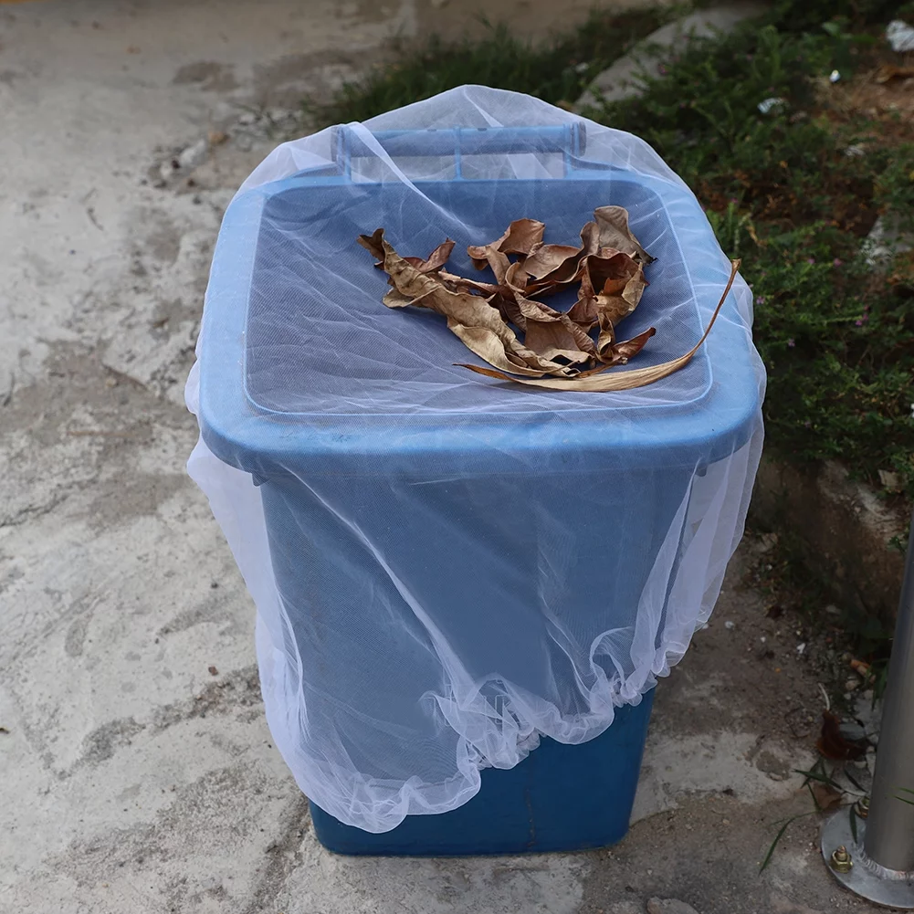 Sugeryy Mesh Cover Net for Outdoor Garden Rain Barrels Water Collection Buckets Tank Rain Harvesting Tool Protector