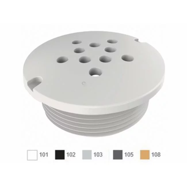 Aquastar Pool Products ASBP103 Bubbler Plate, Light Gray