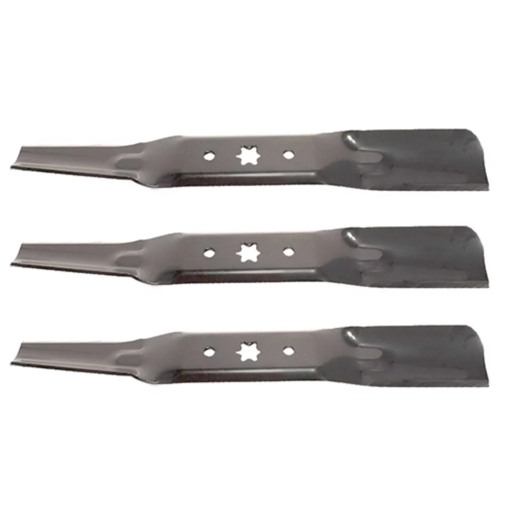 RAParts 742-05056A Set of (3) Mower Deck Blades fits Multiple MTD Models