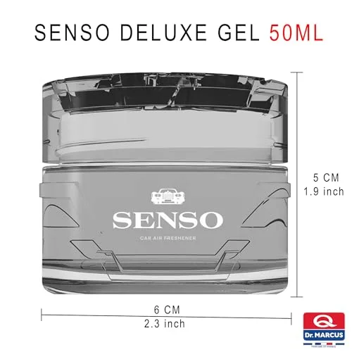 Senso Deluxe Gel Air Freshener Odor Neutralizer For Home, Car, Much More, Mango Flower