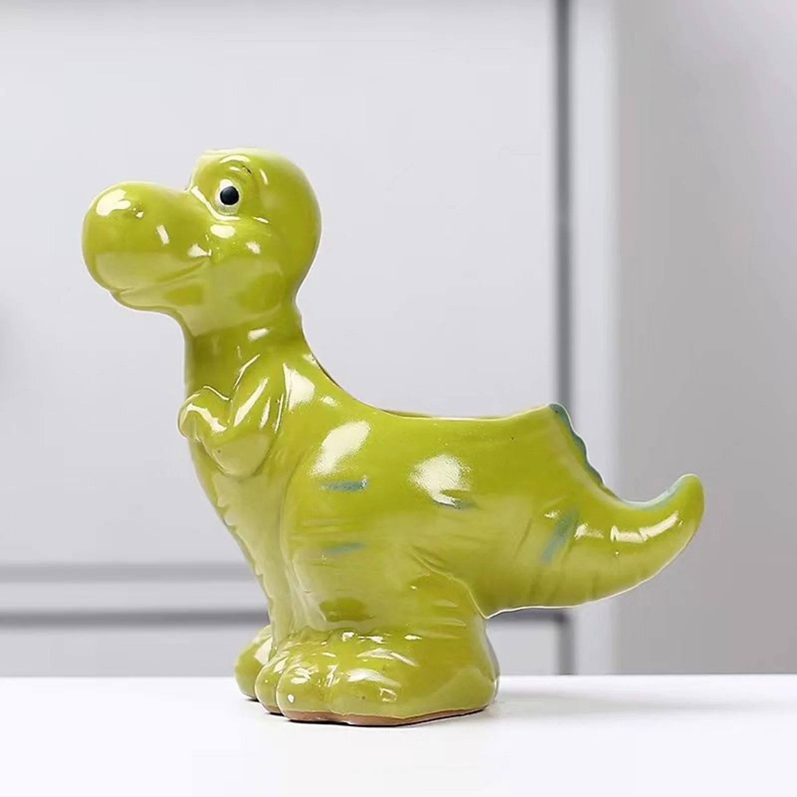 Outdoor Flower Large 20 Inches Or Bigger 1 PCS Cute Cartoon Animal Shaped Succulent Pot Set Breathable Coarse Pottery For Succulent On Balconies Birthday Gifts For Mom