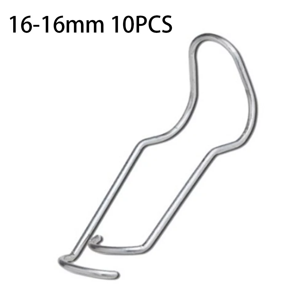 10PCS Greenhouse Pressure Spring Steel Pipe Top Spring Clip Steel Wire Buckle