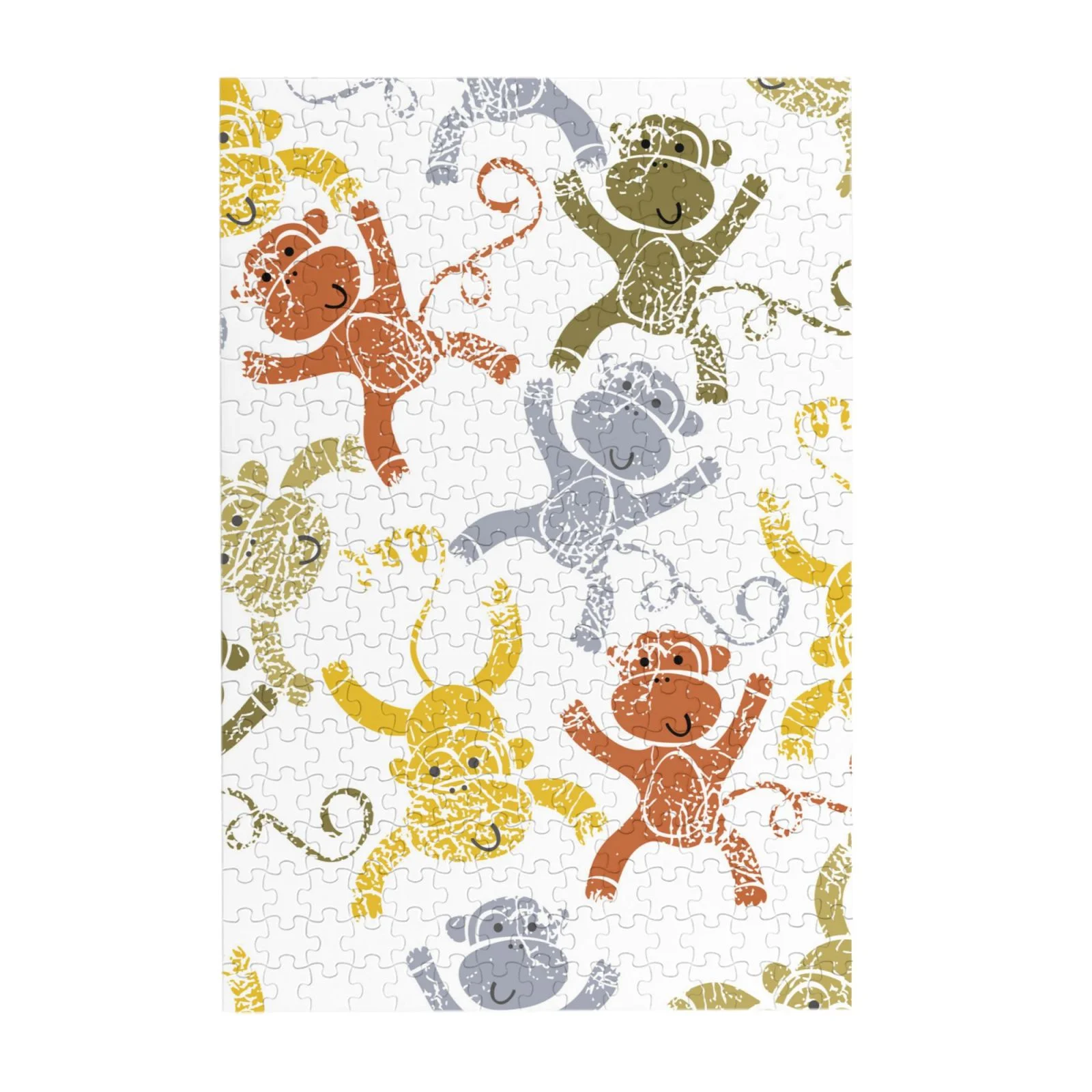 Kll Cartoon Monkey - 300 Piece Jigsaw Puzzle For Adult And Teenagers Family Educational Game Toys 300pcs