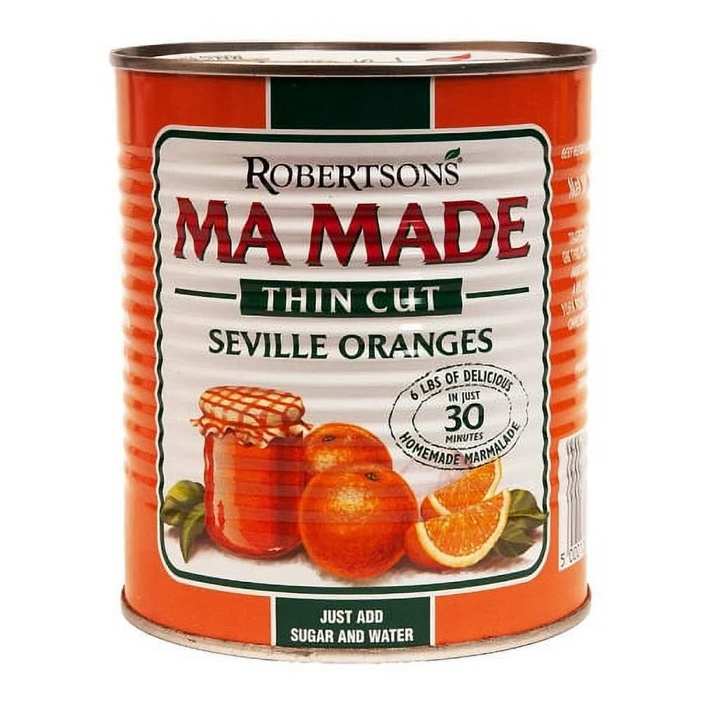 Ma Made Prepared Seville Oranges Thin Cut 850g - Pack of 6