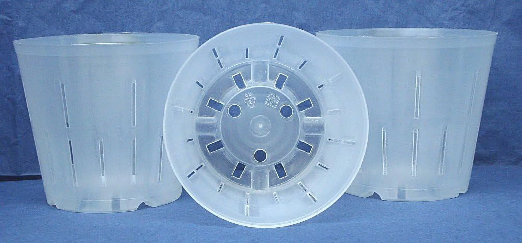 5 inch diameter round clear plastic for - quantity 3