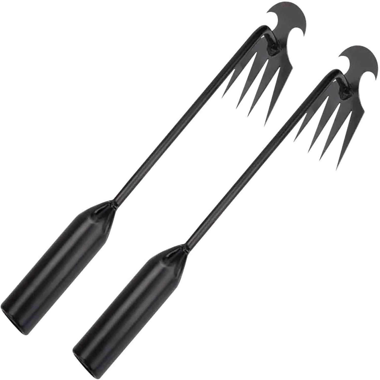 High-Quality and Innovative 2PCS Essential Durable Hand Weeder Tool Made of Strong Manganese Steel with 4 Teeth - Multi-functional Weed Puller for Gardening  Yard  and Farm in 2024