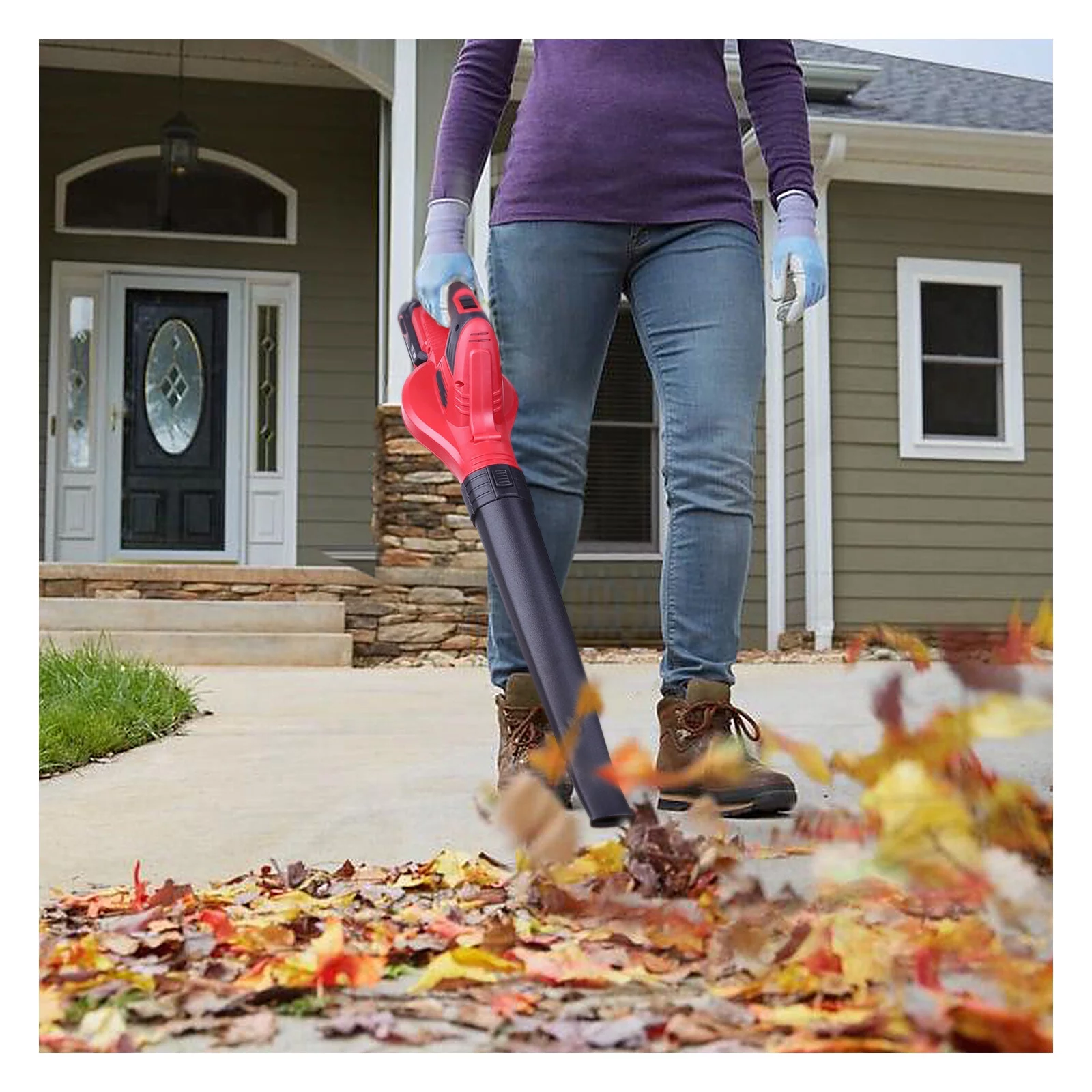 Electric Blower,2.0ah Battery Blower And Included Included Snow Blower 20v Battery And Included Battery And Blower 2.0ah Twirltide Patio Deck And