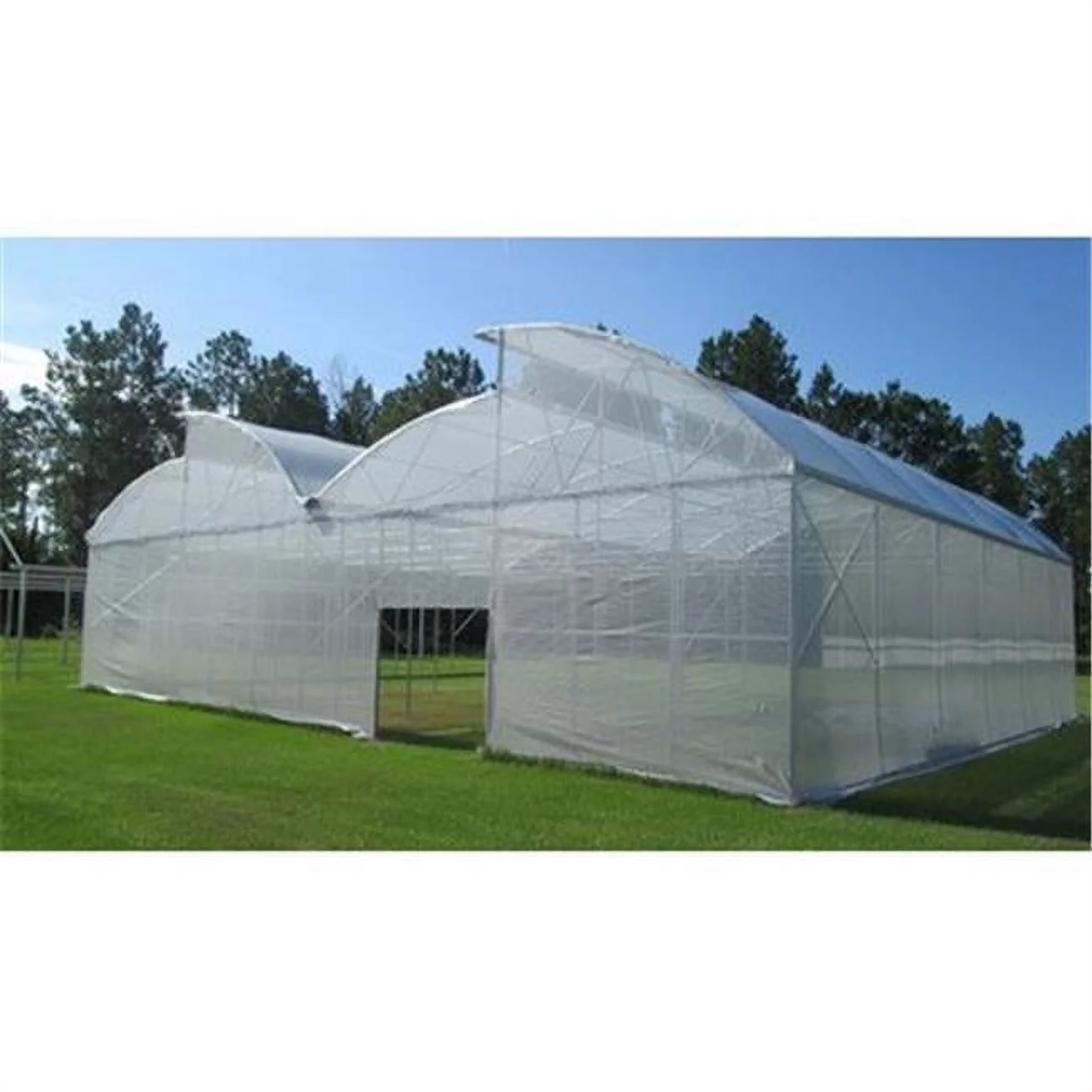 RSI  White Tropical Weather Shade Clothes with Grommets - 50 Percentage Shade Protection- 6 x 8 ft.