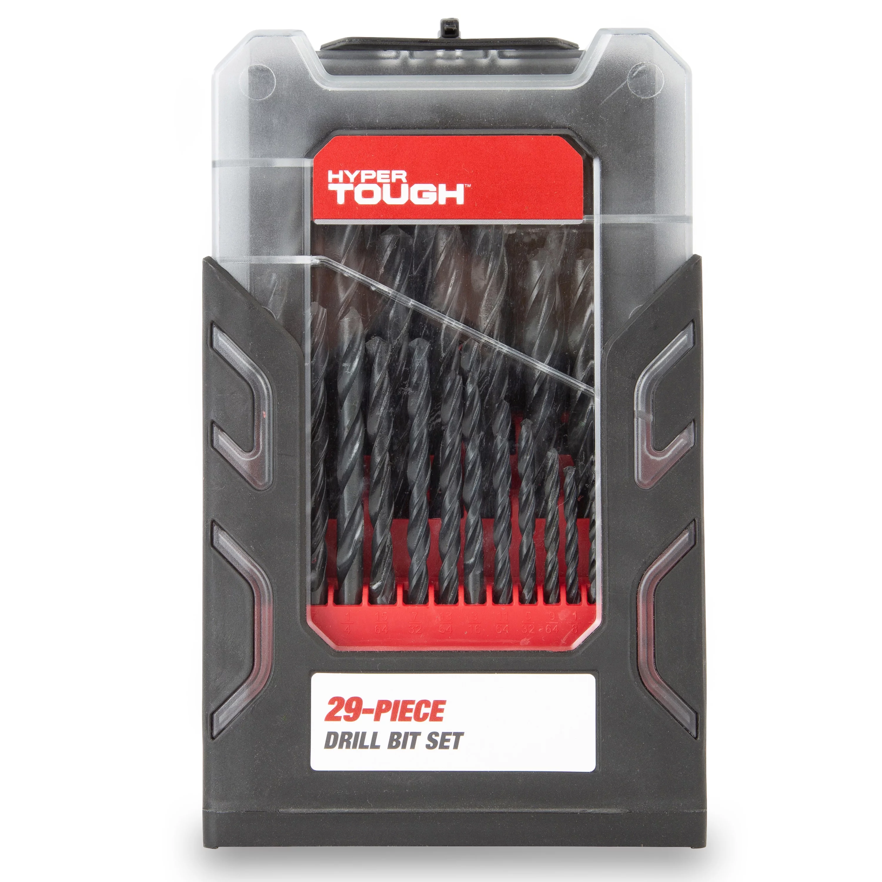 Hyper Tough 29-Piece Black Oxide Drill Bit Set