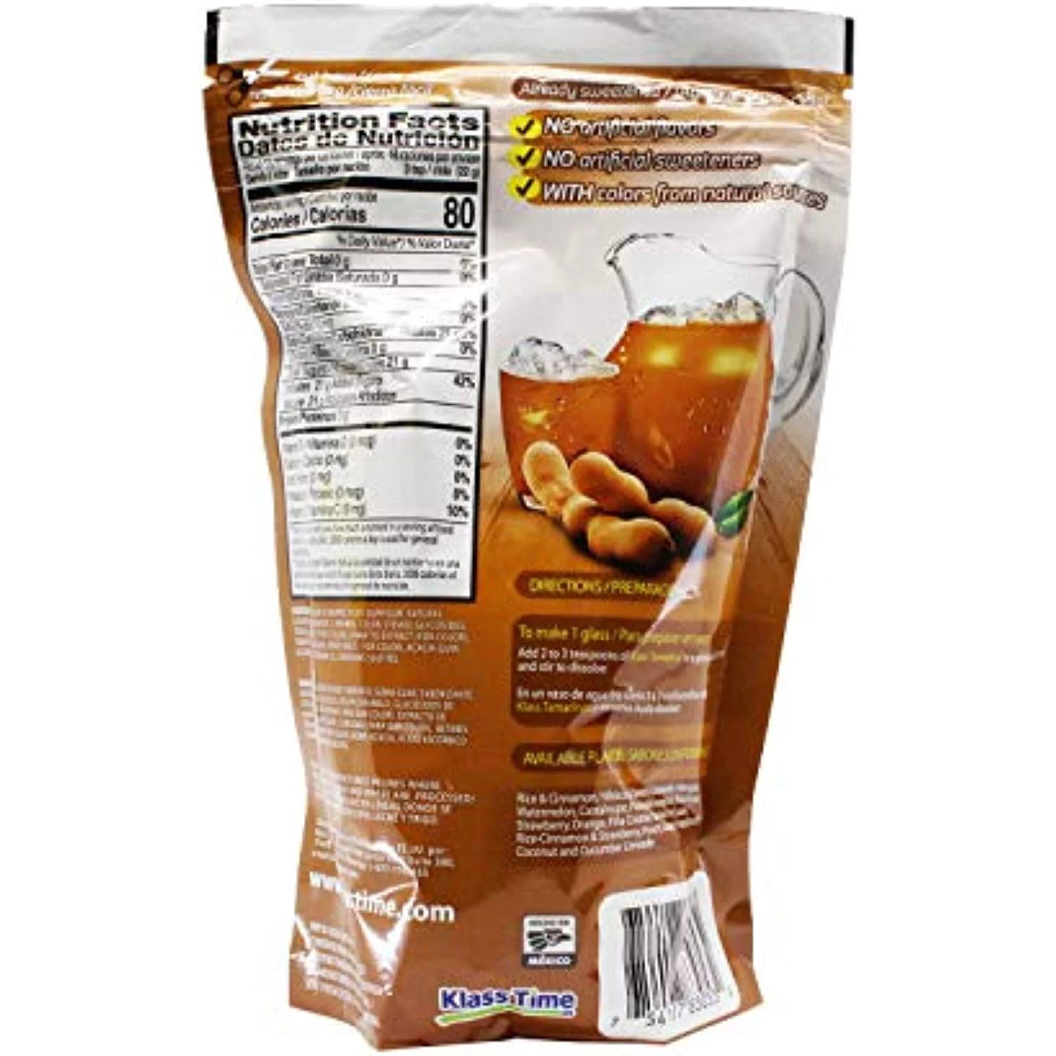 Klass Listo Tamarindo Blended Mexican Tamarind Drink Mix (2 X 14.1 Oz. Packets)