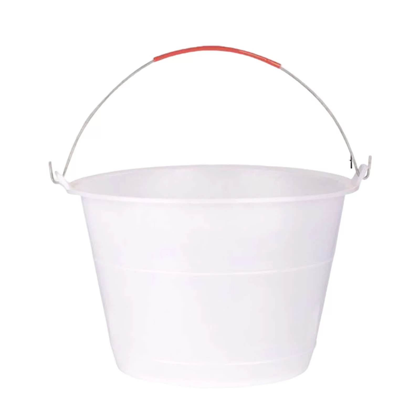 Anti-fall Bucket Rubber Bucket Construction Bucket Planter Planter Utility Easy to Clean Heavy Duty Builders Buckets Buckets White