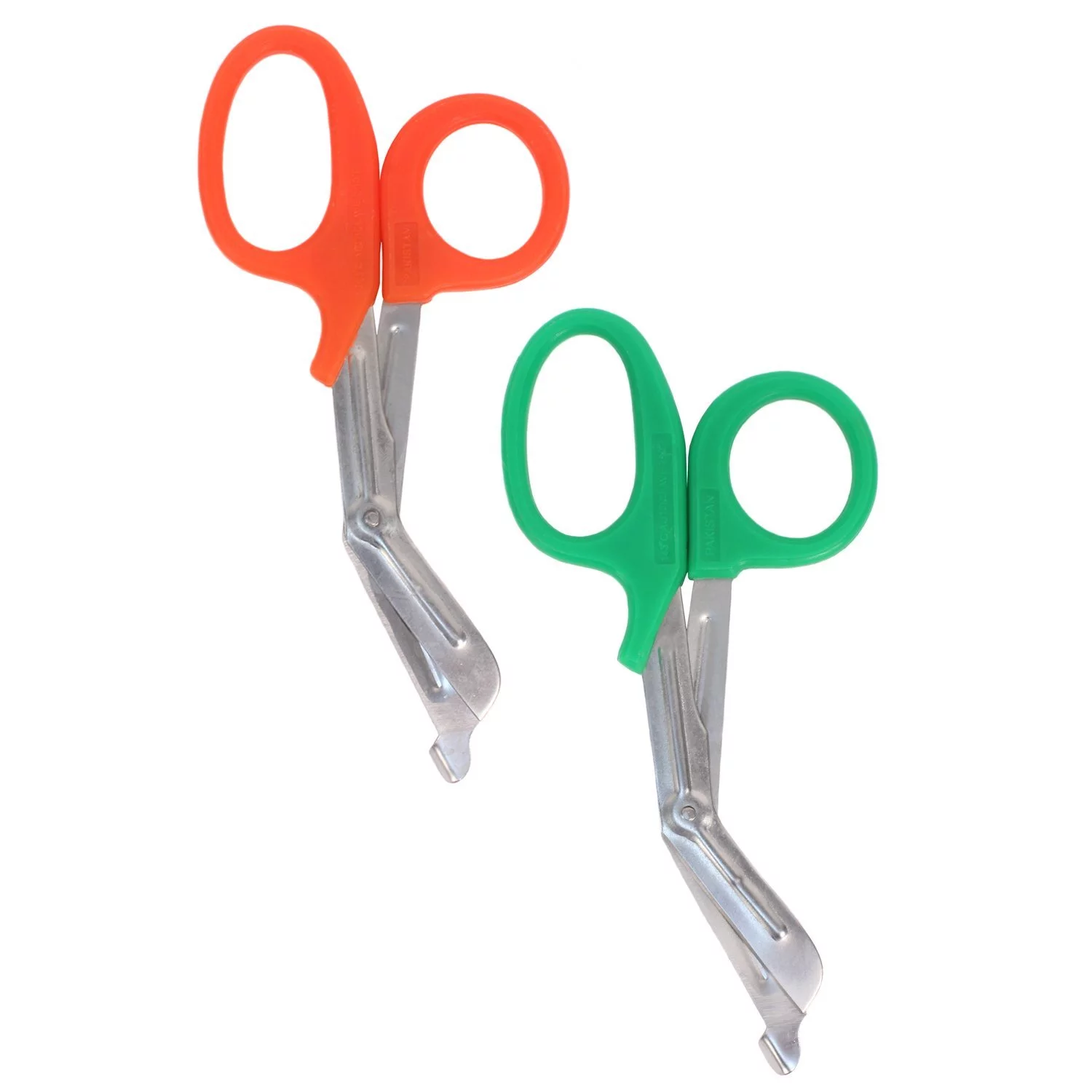 MediTac Stainless Steel Paramedic Utility Bandage Shears for Cutting - 7.25