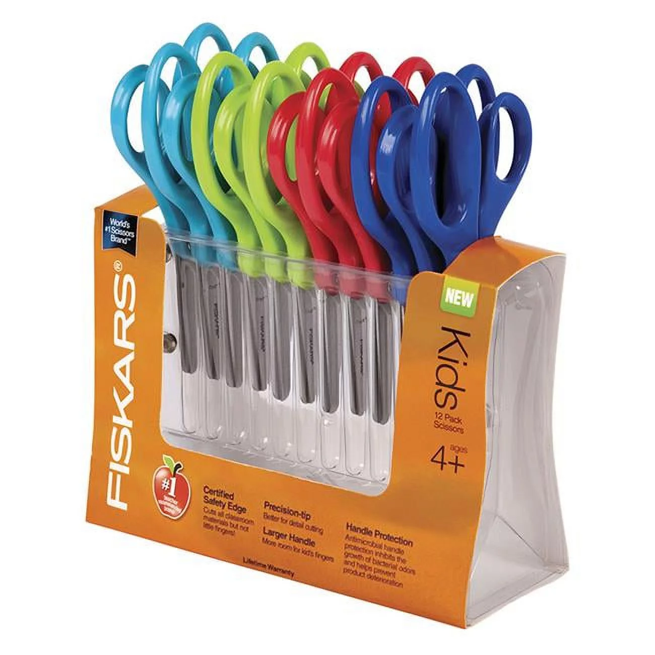 Fiskars  5 in. Classpack Pointed Scissors - Pack of 12