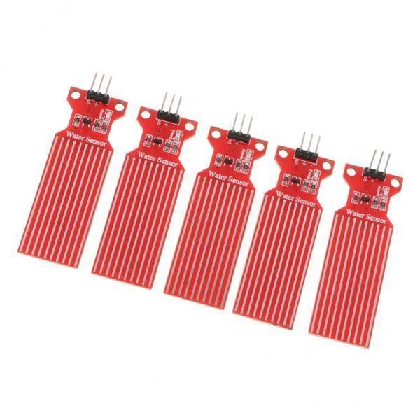 BAOSITY 5x5 Pieces Rain Water Sensor Liquid Level Sensor Module Detection for